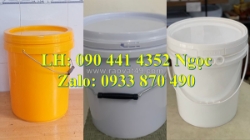 Xô nhựa 30 lít tròn, vỏ thùng đựng sơn 20 lít, thùng đựng sơn  lít vuông, vỏ thùng sơn 16 lít