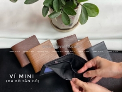 Xưởng chuyên sỉ ví da thật