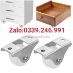 Xưởng sản xuất bánh xe nhựa trắng phi 30mm
