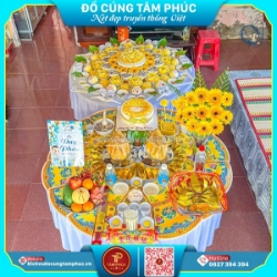 Ý nghĩa về các màu sắc của hoa đồng tiền trên mâm cúng mụ cho bé