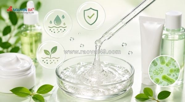 ✨ xanthan gum là gì? vai trò quan trọng trong mỹ phẩm