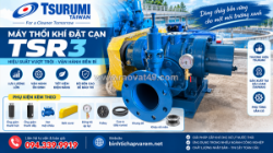 094.339.9919- tsurumi tsr3-100 máy thổi khí đặt cạn hàng đài loan