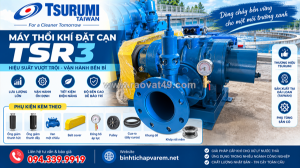 094.339.9919- tsurumi tsr3-100 máy thổi khí đặt cạn hàng đài loan