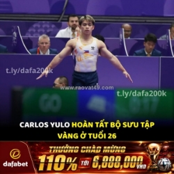 26 tuổi, carlos yulo hoàn tất bộ sưu tập vàng!