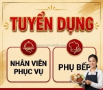 Ẩm thực đông đại tuyển phục vụ, phụ bếp , thu ngân & nvkd