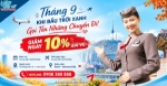 Asiana airlines ưu đãi 10% vé bay đến incheon tháng 9/2026