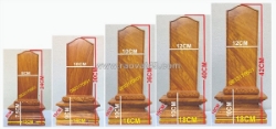 Bài vị gỗ, bài vị thờ, bài vị gia tiên, bài vị cửu huyền