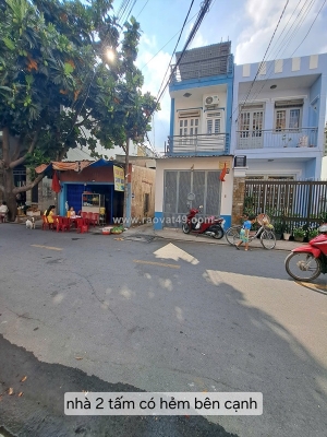Bán nhà 1 trệt 2 lầu mặt tiền đường hiệp thành 26, q12