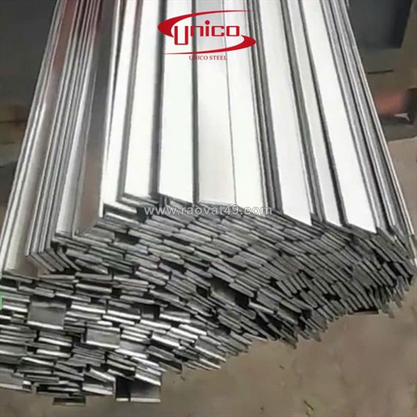 Bảng báo giá la inox 304 mới nhất - hàng chuẩn mác thép, cắt quy cách lẻ theo yêu cầu giá tận kho tại unicosteel
