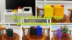 Báo giá can nhựa 5 lít đựng methanol, can nhựa 1 lít đựng oxy già, can nhựa 0.5 lít đựng thuốc thủy sản