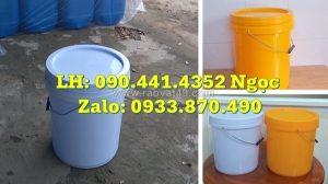 Báo giá vỏ thùng sơn 10 lít, thùng đựng sơn 5 lít, thùng sơn tròn 1 lít nắp garenti tại tphcm