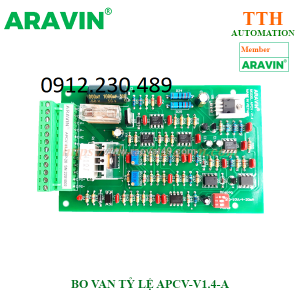 Bo analog điều khiển van tỷ lệ aravin apcv-v1.4-a hoạt động bền bỉ, ổn định và kinh tế