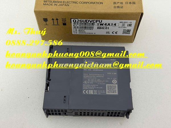 Bộ điều khiển mitsubishi q26udvcpu - bh 12 tháng chính hãng