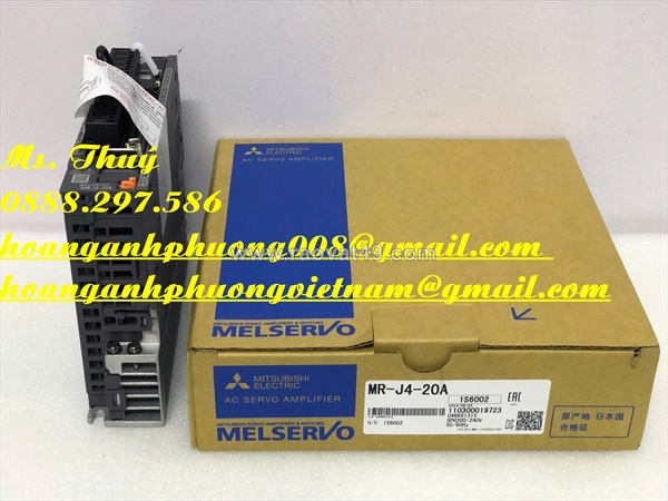 Bộ điều khiển mr-j4-20a của mitsubishi - giá tốt toàn quốc