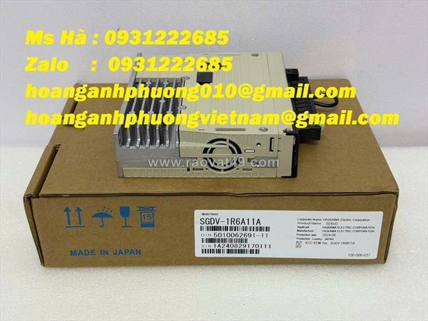 Bộ servo yaskawa sgdv-1r6a11a hàng mới - giao toàn quốc