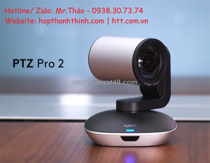 Camera hội nghị logitech ptz pro 2 – hình ảnh sắc nét, điều khiển chuyên nghiệp cho phòng họp lớn