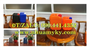 Can 2 lít vuông đựng nước muối, can nhựa 5 lít trắng trong đựng rượu