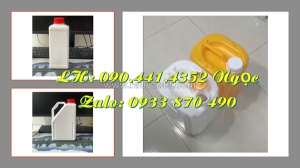 Can nhựa 2 lít đựng mật ong, can nhựa 5 lít đựng mứt trái cây, can nhựa 1 lít đựng thức uống pha loãng
