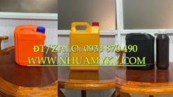 Can nhựa 2 lít đựng trà sữa, can nhựa 5 lít đựng mật ong, can nhựa 1 lít đựng nước đường
