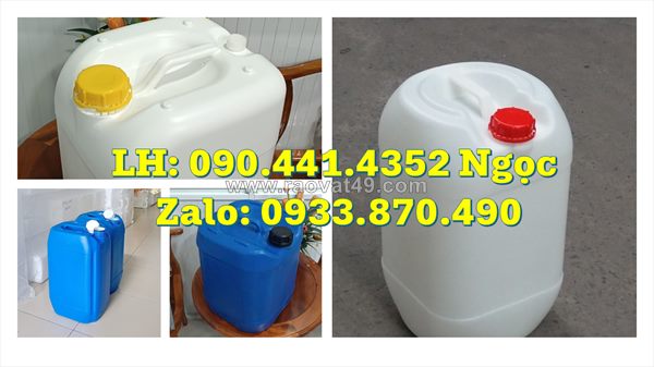 Can nhựa 30 lít đựng chất lỏng hóa học tại bình chánh, can 25 lít đựng hóa chất tại long an