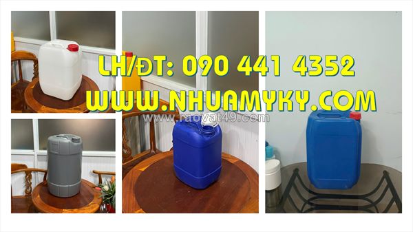 Can nhựa 30 lít sản xuất theo yêu cầu tphcm, can nhựa 25 lít giá tốt, can nhựa 20 lít chất lượng tốt