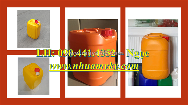 Can nhựa 30l đựng chất tạo bọt, thùng nhựa 25 lít đựng chất khử mùi, can nhựa 20l đựng bazơ