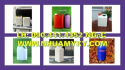 Can nhựa 500ml đựng dung dịch sửa chữa máy móc, bình nhựa 1 lít đựng nước làm mát
