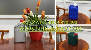 Can nhựa 500ml đựng hương liệu chế biến, can nhựa 1 lít sản xuất tinh dầu, can nhựa 2 lít đựng hóa chất