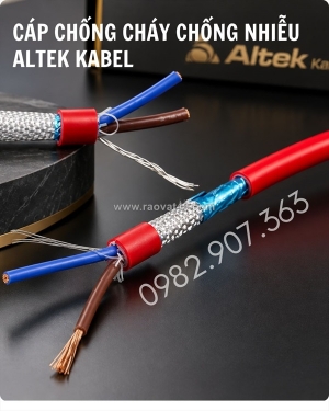 Cáp chống cháy pccc altek kabel – đạt chuẩn, sẵn kho toàn quốc