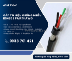 Cáp tín hiệu chống nhiễu rs485 2 pair awg phân phối hà nội, hải phòng, hải dương