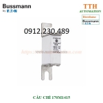 Cầu chì bussmann 170m1415 có 2 cờ hiển thị tình trạng cầu chì(dual indication)