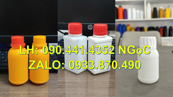 Chai lọ 250ml nhựa hdpe, chai nhựa 100ml đựng hóa chất khử mùi vải, chai lọ 50ml phun sương