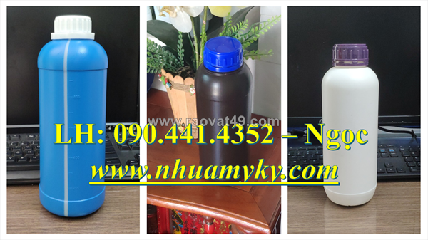 Chai nhựa 500ml đựng dầu gội, chai nhựa 250ml vòi nhấn đựng mỹ phẩm