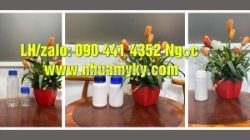 Chai thủy tinh 500ml đựng giấm, chai thủy tinh 1 lít đựng si rô trái cây, chai thủy tinh 250ml đựng dầu dưỡng tóc