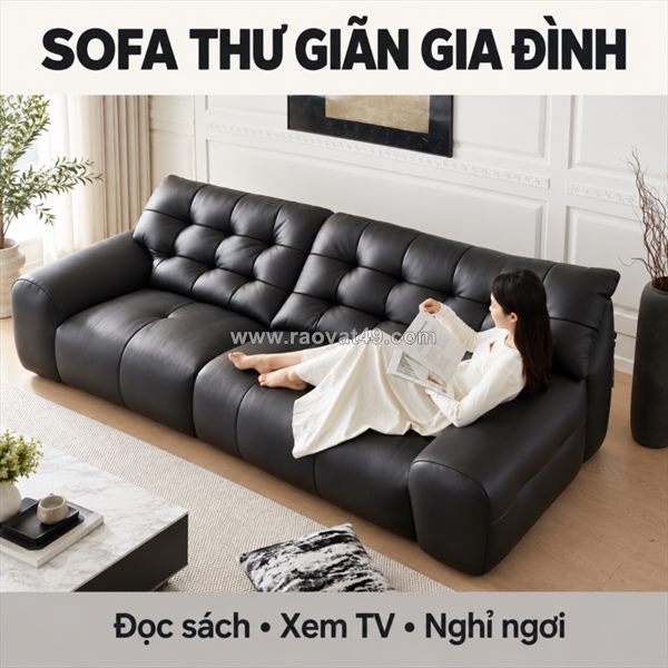 Chiều cao ghế sofa bao nhiêu là chuẩn? cách chọn để ngồi thoải mái