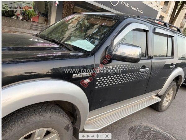 Chính chủ bán ford everest 2.5l 4x2 mt – đời 2007 – 160 triệu