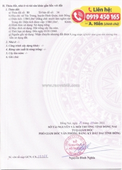 Chính chủ cần bán gấp đất cao su