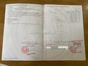 Chính chủ cấn bán lô đất thổ cư mặt tiền đường an nhơn tây - củ chi