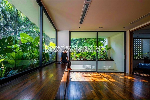 Cho thuê biệt thự thảo điền, nguyễn văn hưởng, 12x25m, 3 tầng, 4pn, hồ bơi + sân vườn