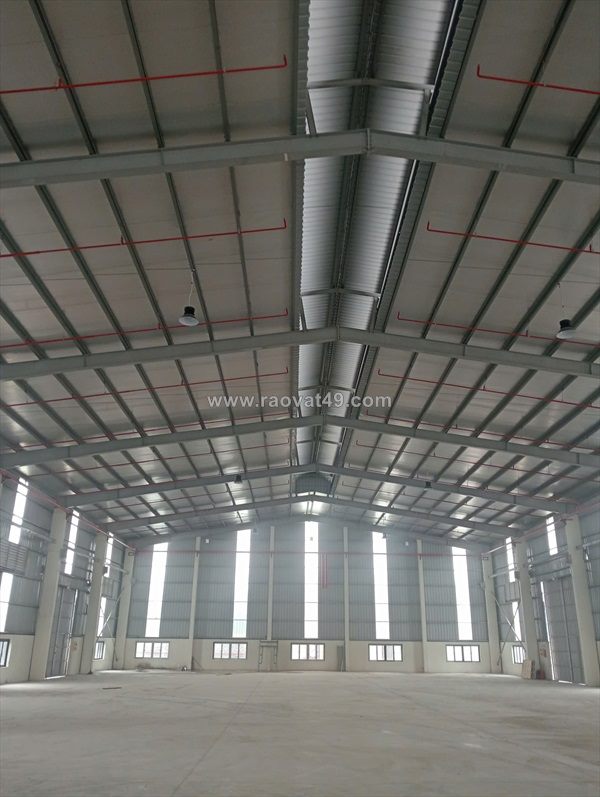 Cho thuê kho xưởng 2234m² tại kcn đài tư, long biên - pccc tự động, xe container đỗ cửa