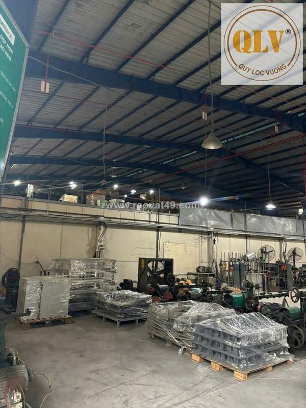 Cho thuê nhà xưởng – tân đông hiệp 3.650 m²