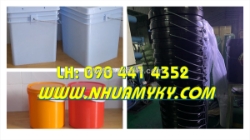 Chuyên cung cấp thùng đựng sơn 12 lít, vỏ thùng đựng sơn 16 lít quai sắt, thùng sơn nhựa pp  lít vuông