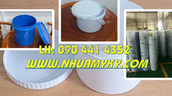 Chuyên cung cấp thùng đựng sơn 12 lít, vỏ thùng đựng sơn 16 lít quai sắt, thùng sơn nhựa pp  lít vuông