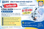 Cty chỉ phẩu thuật cpt tuyển công nhân nữ