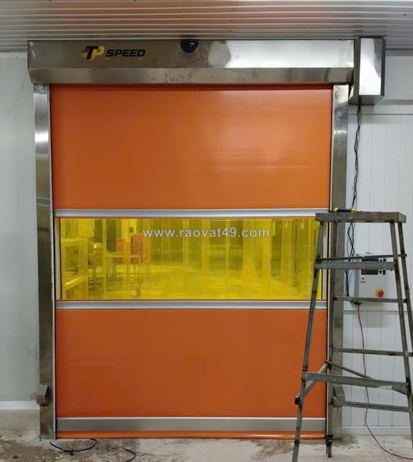 Cửa cuốn nhanh pvc – giải pháp cho nhà xưởng hiện đại