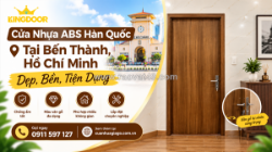 Cửa nhựa abs hàn quốc tại bến thành | đẹp, bền, tiện dụng