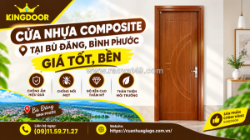 Cửa nhựa composite tại bù đăng, bình phước | giá tốt, bền