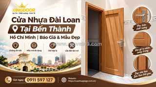 Cửa nhựa đài loan tại bến thành | báo giá & mẫu đẹp