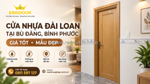 Cửa nhựa đài loan tại bù đăng, bình phước | giá tốt, mẫu đẹp