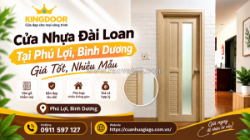 Cửa nhựa đài loan tại phú lợi, bình dương | giá tốt, nhiều mẫu